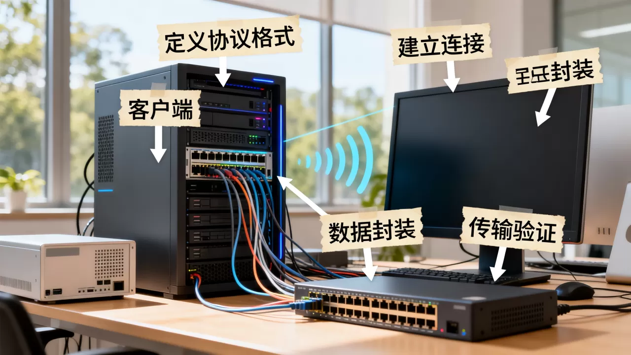 如何实现服务器客户端自定义协议通信,有哪些步骤? 如何实现服务器客户端自定义协议通信,有哪些步骤?