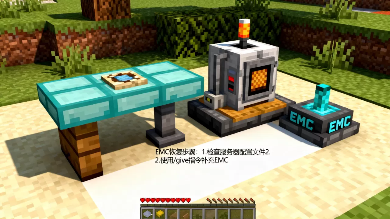 我的世界等价交换服务器EMC没了怎么办,怎么恢复? 我的世界等价交换服务器EMC没了怎么办,怎么恢复?