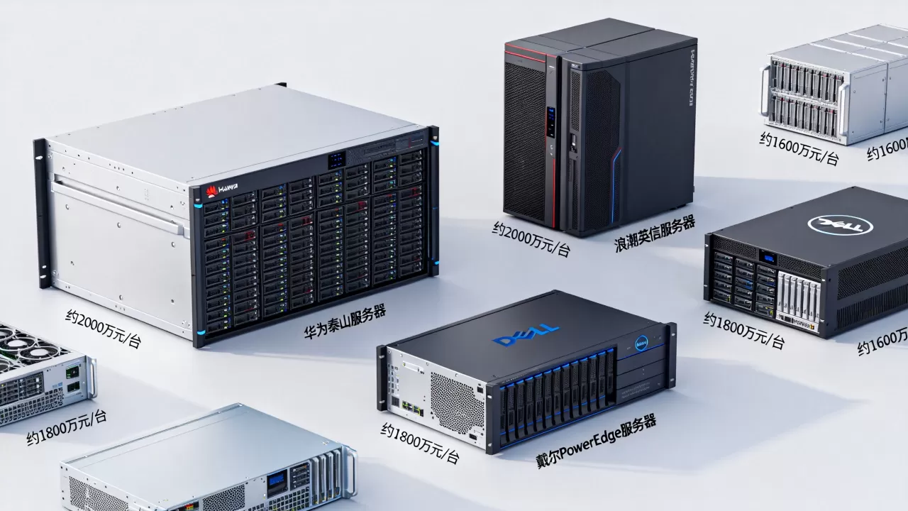 两个亿的服务器都有哪些品牌型号,多少钱一台? 两个亿的服务器都有哪些品牌型号,多少钱一台?