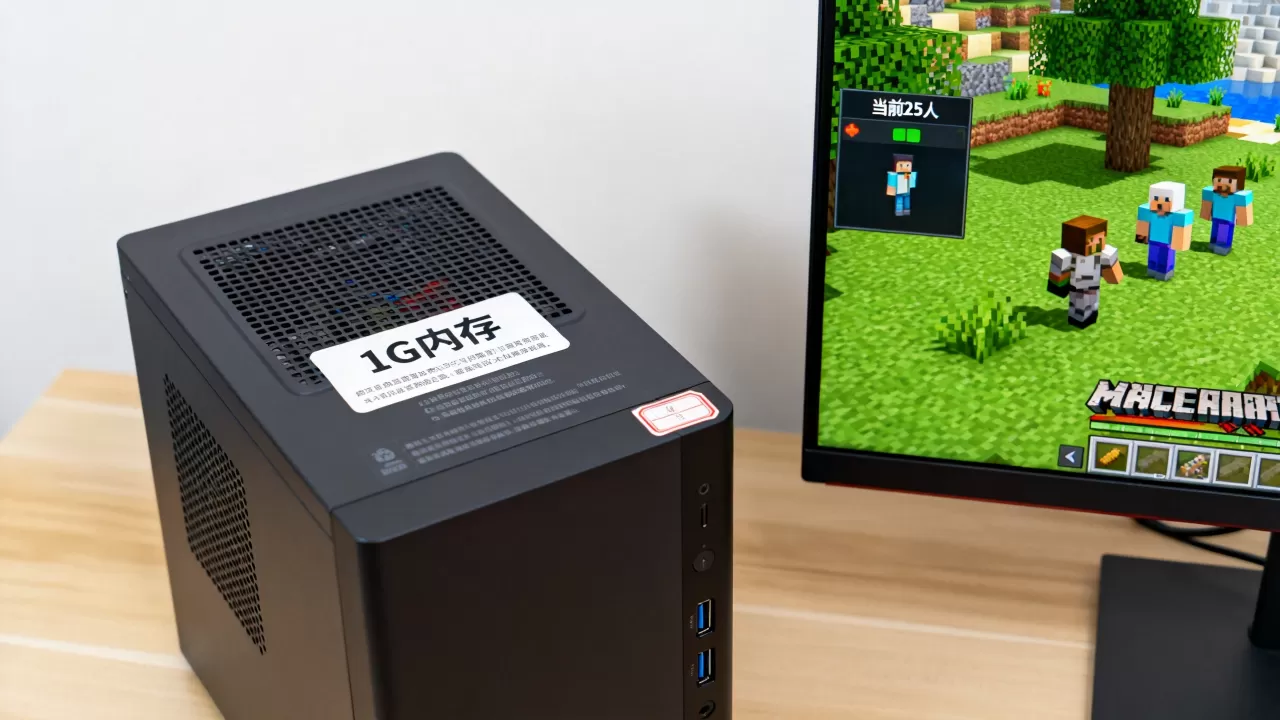 我的世界1g服务器能带多少人?,多少合适 我的世界1g服务器能带多少人?,多少合适