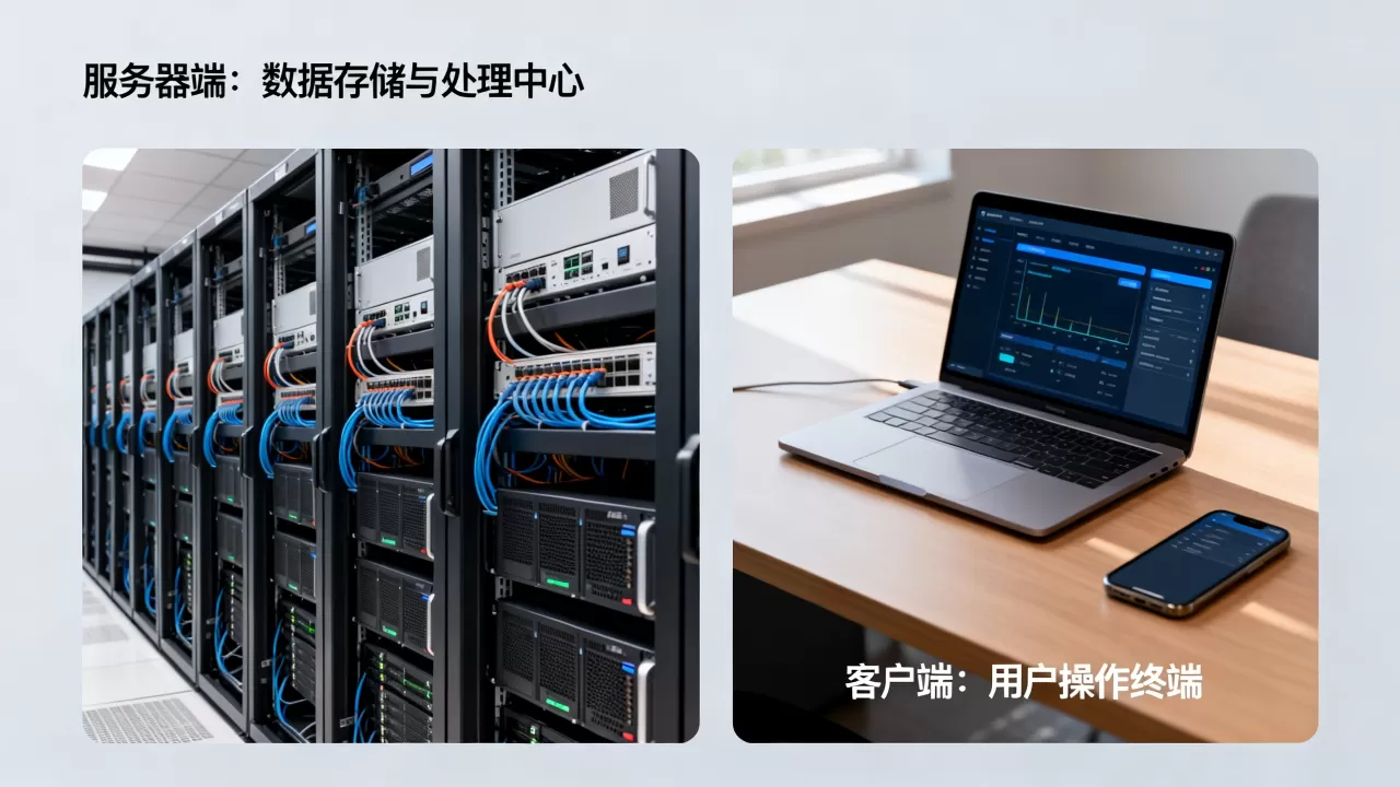 服务器端和客户端分别是什么?它们之间有什么区别? 服务器端和客户端分别是什么?它们之间有什么区别?