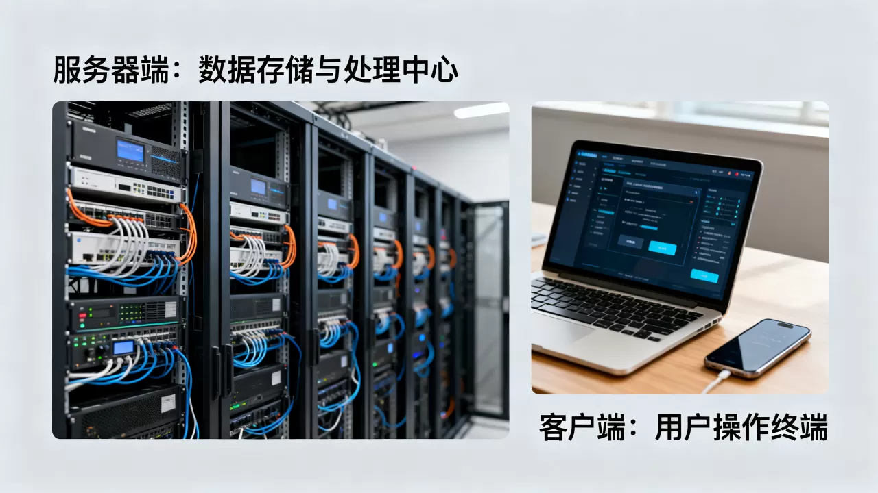 服务器端和客户端分别是什么?它们之间有什么区别? 服务器端和客户端分别是什么?它们之间有什么区别?