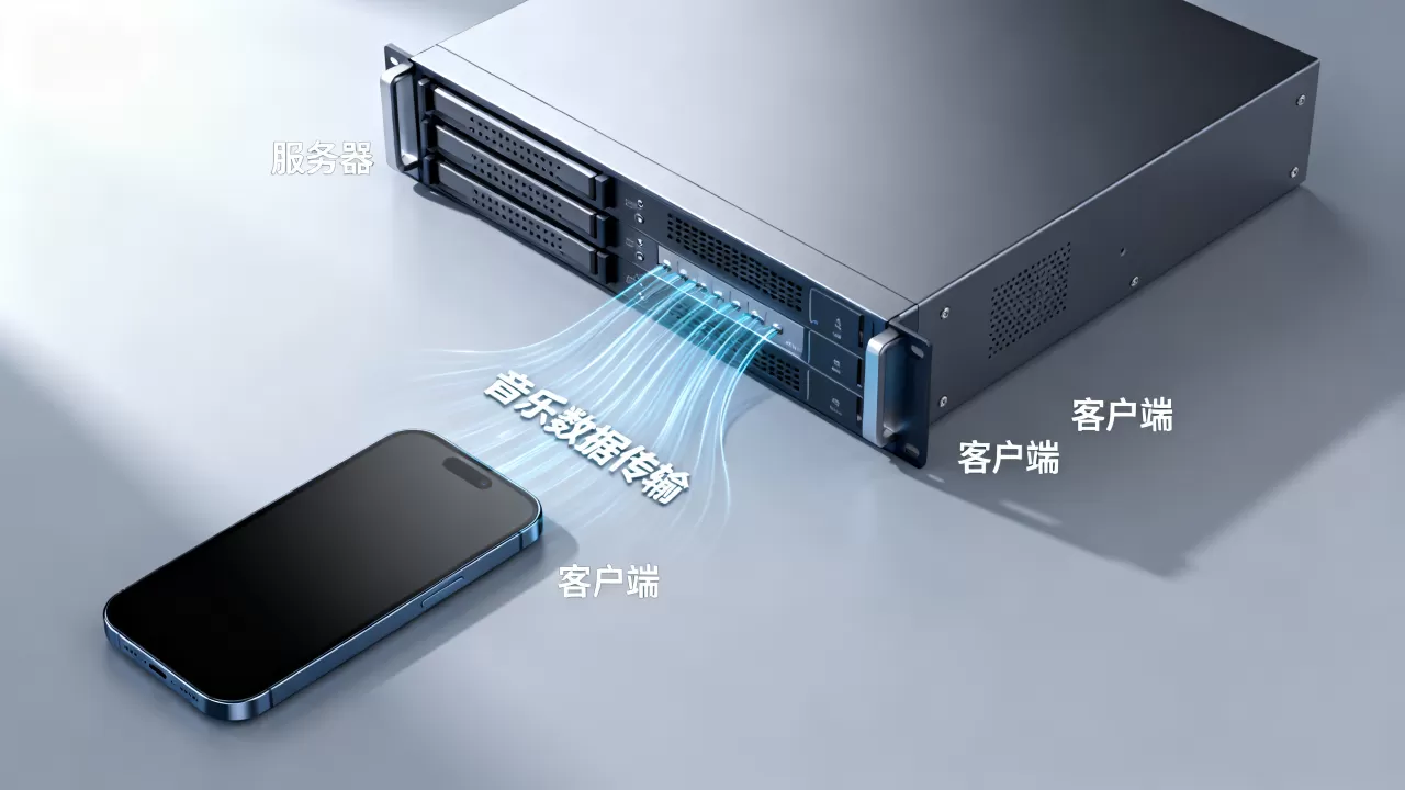 服务器如何传送音乐数据到客户端,为什么卡顿? 服务器如何传送音乐数据到客户端,为什么卡顿?