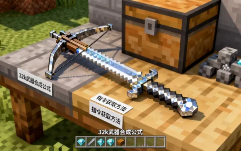 我的世界外挂服务器32k武器怎么获得，有哪些方法？