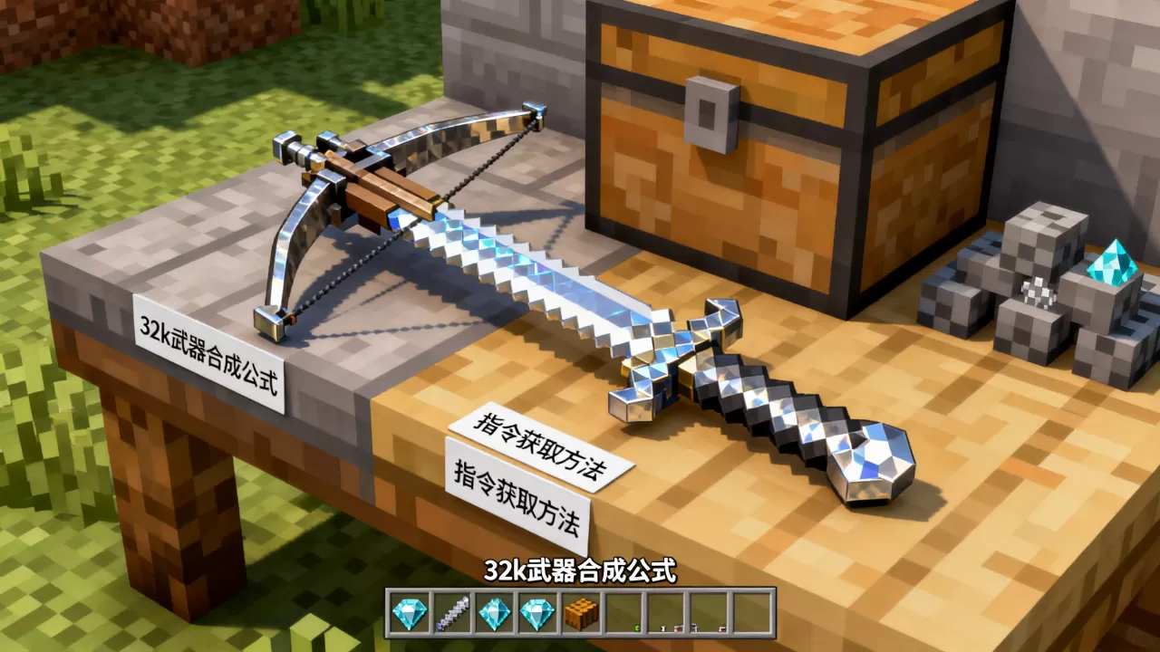 我的世界外挂服务器32k武器怎么获得,有哪些方法? 我的世界外挂服务器32k武器怎么获得,有哪些方法?