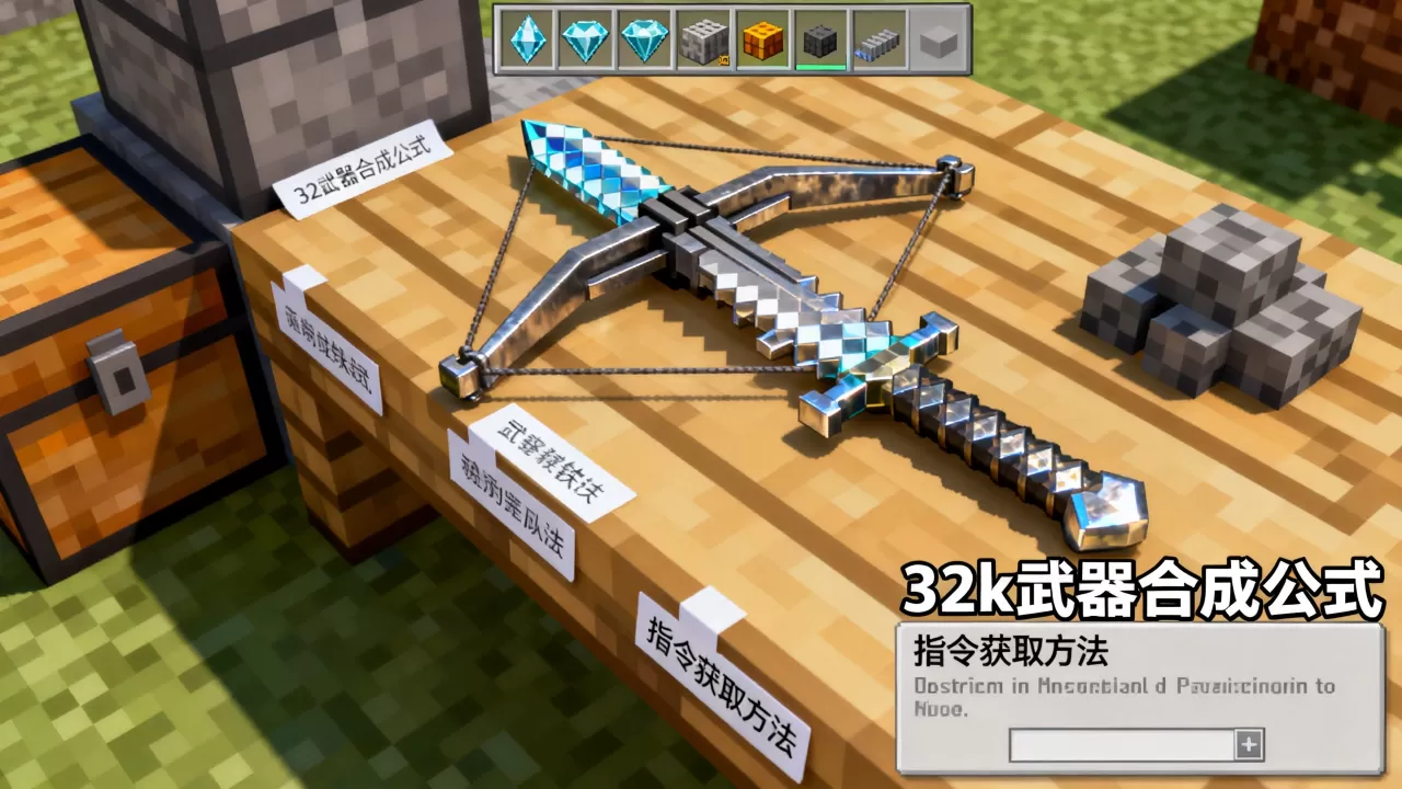 我的世界外挂服务器32k武器怎么获得,有哪些方法? 我的世界外挂服务器32k武器怎么获得,有哪些方法?
