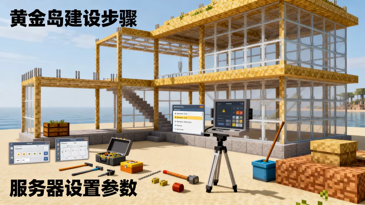 2b 2t服务器黄金岛怎么建,怎么设置? 2b 2t服务器黄金岛怎么建,怎么设置?