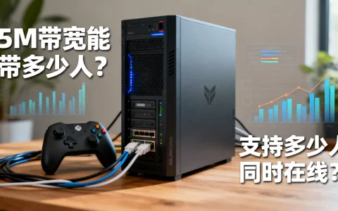 游戏服务器5M带宽能带多少人？，支持多少人同时在线？