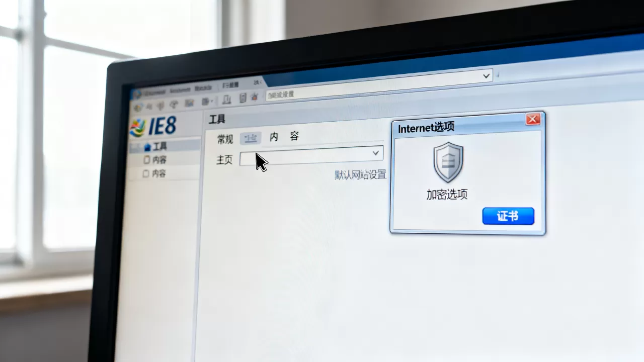 IE8默认网站怎么改?,默认加密怎么设置 IE8默认网站怎么改?,默认加密怎么设置