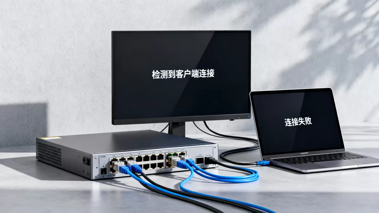服务器怎么检测到客户端连接?,客户端连接失败怎么办? 服务器怎么检测到客户端连接?,客户端连接失败怎么办?
