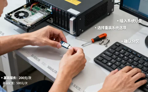 服务器改系统重装系统怎么操作？，需要多少钱？