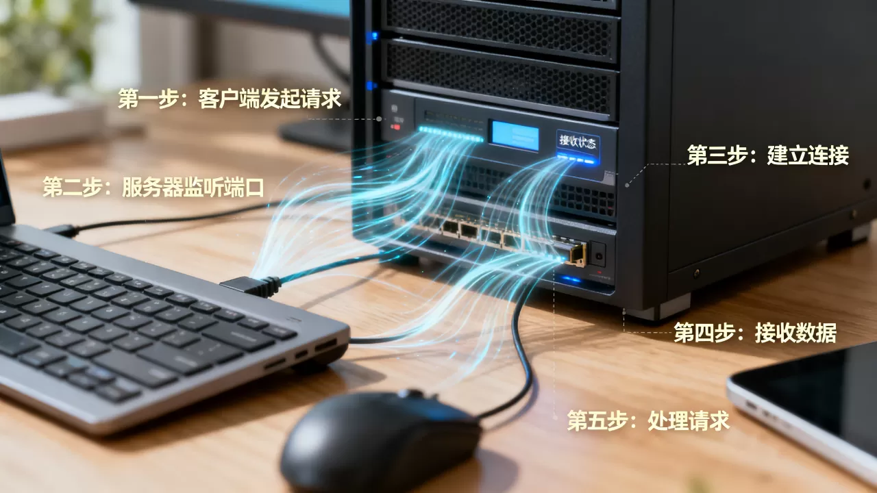 服务器怎么接收客户端请求数据,接收请求的步骤是什么? 服务器怎么接收客户端请求数据,接收请求的步骤是什么?