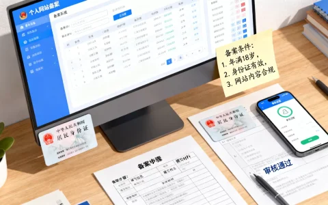 个人网站备案步骤有哪些？,网站备案需要什么条件