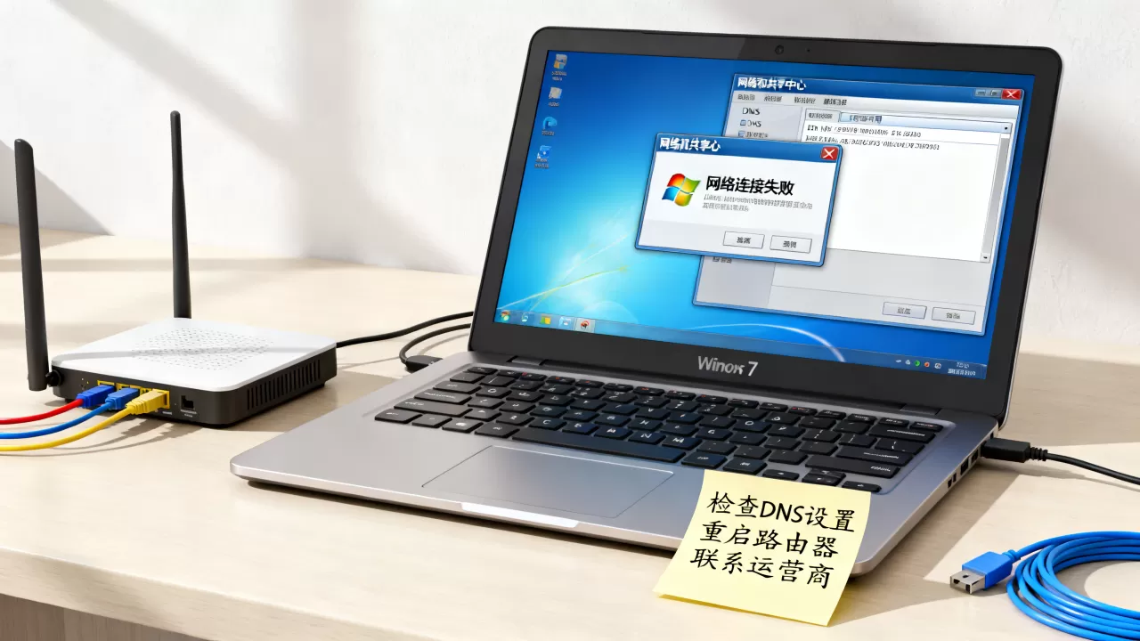 Win7 DNS服务器不可用怎么办,网络连接失败原因有哪些 Win7 DNS服务器不可用怎么办,网络连接失败原因有哪些
