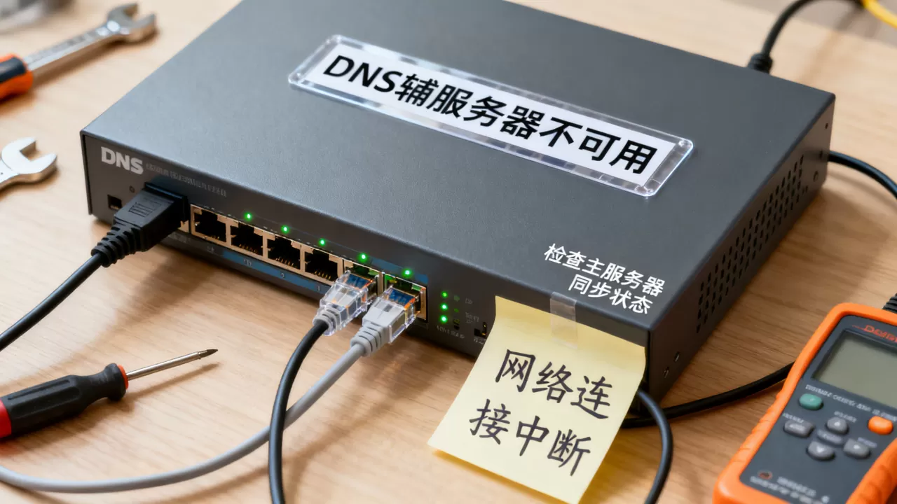 断网后DNS辅服务器不可用怎么修复,故障原因是什么 断网后DNS辅服务器不可用怎么修复,故障原因是什么