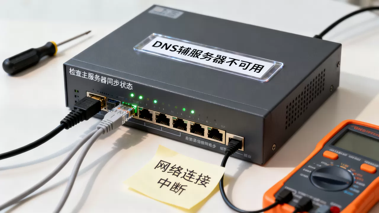 断网后DNS辅服务器不可用怎么修复,故障原因是什么 断网后DNS辅服务器不可用怎么修复,故障原因是什么