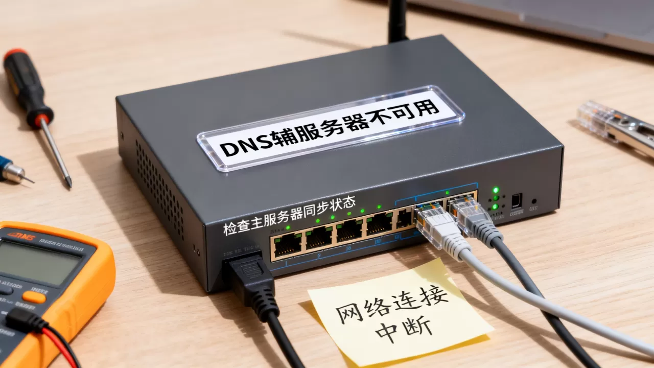 断网后DNS辅服务器不可用怎么修复,故障原因是什么 断网后DNS辅服务器不可用怎么修复,故障原因是什么