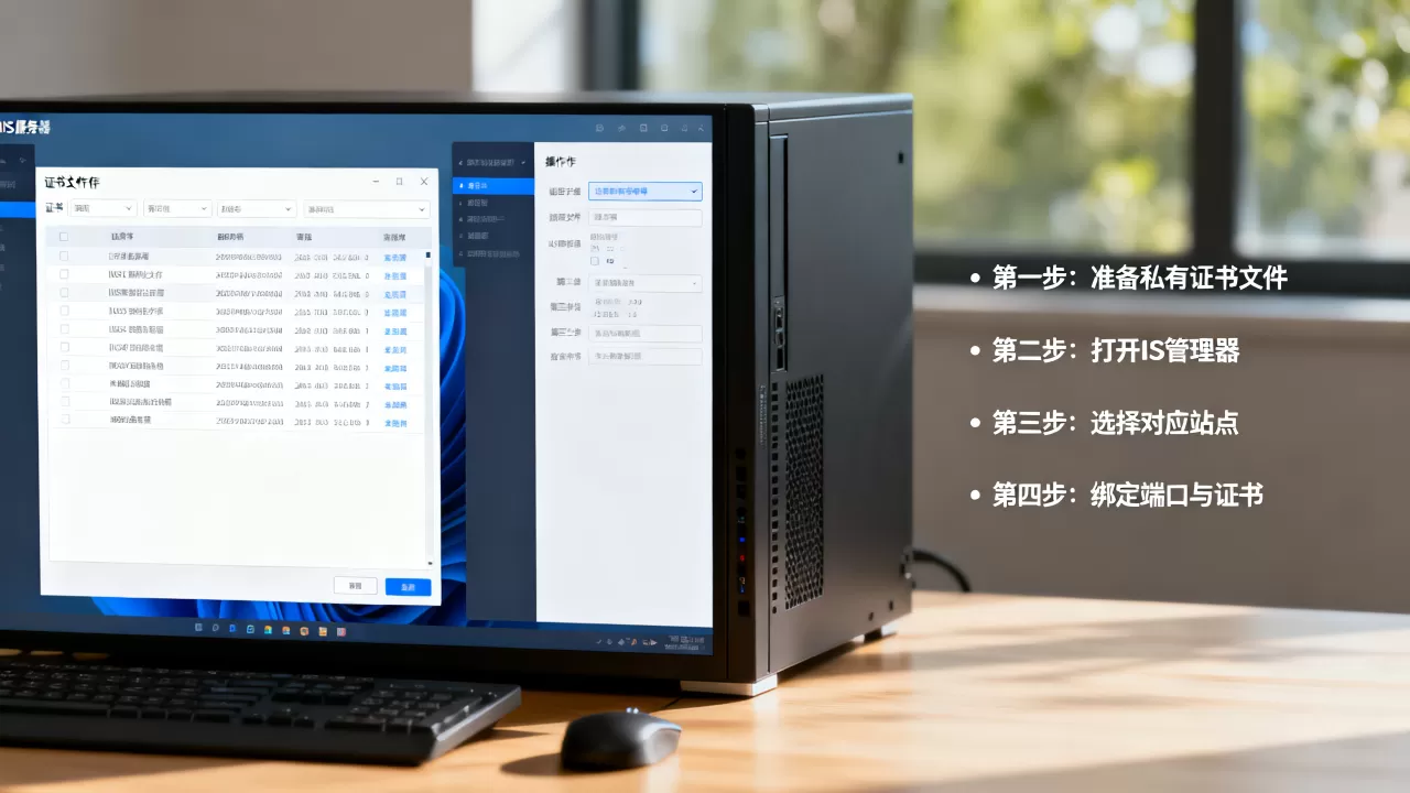 IIS同一域名不同端口如何安装私有证书?,安装步骤是什么? IIS同一域名不同端口如何安装私有证书?,安装步骤是什么?