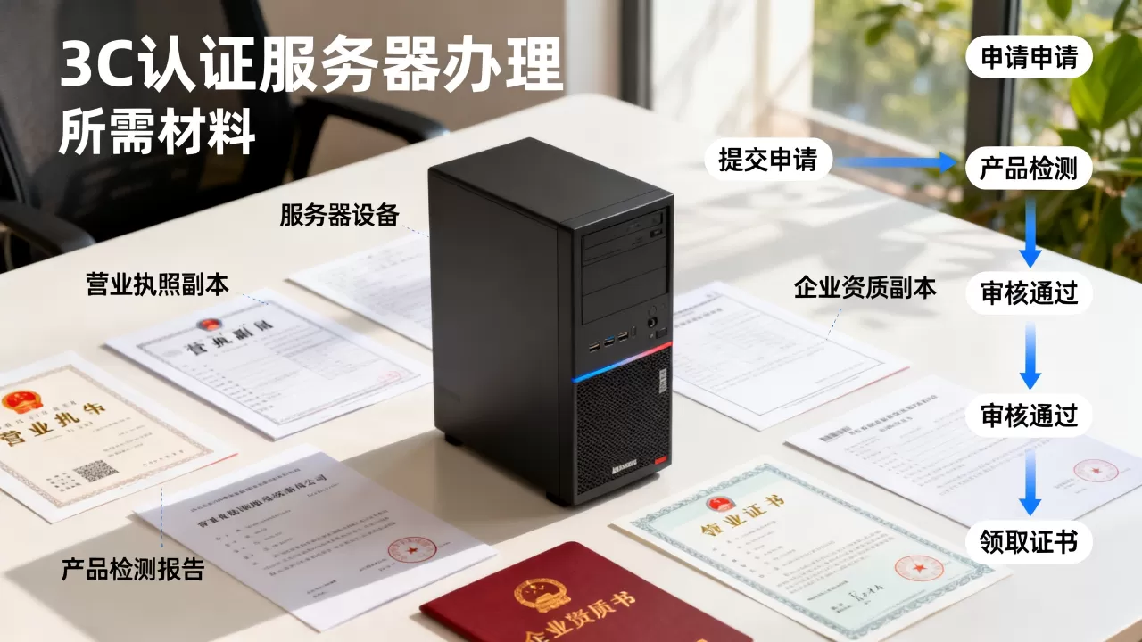 3C认证服务器需要哪些材料,办理流程是什么? 3C认证服务器需要哪些材料,办理流程是什么?