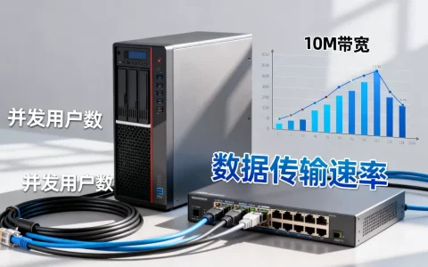 电商服务器带宽10m能带多少人？，够用吗？
