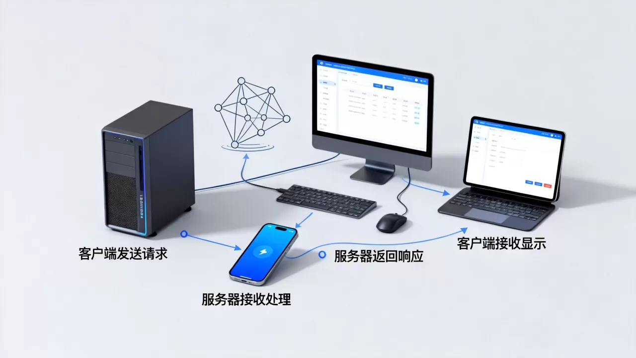 服务器与客户端的程序流程是什么?,关键步骤有哪些? 服务器与客户端的程序流程是什么?,关键步骤有哪些?