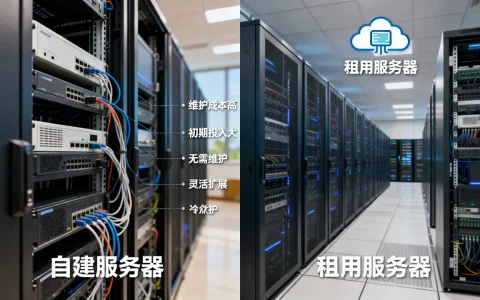 服务器自建还是租用哪个好，有什么优缺点？