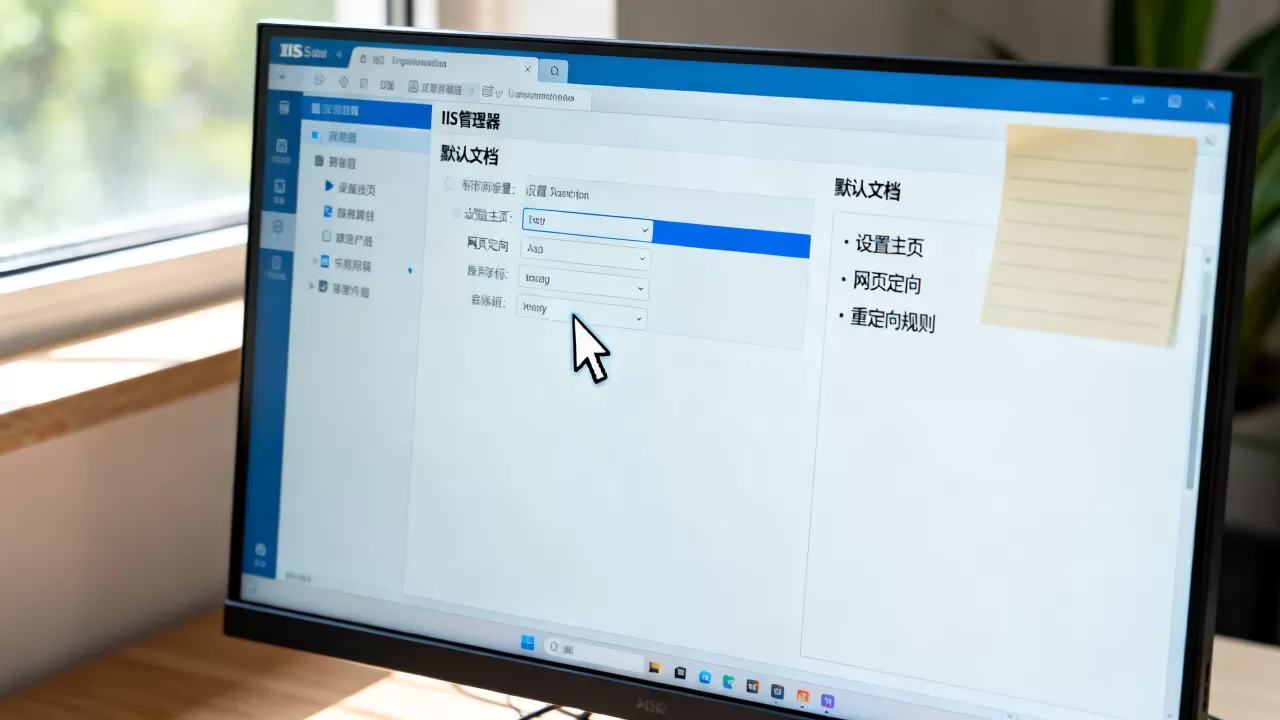 IIS网站如何设置主页?,网页定向怎么做 IIS网站如何设置主页?,网页定向怎么做