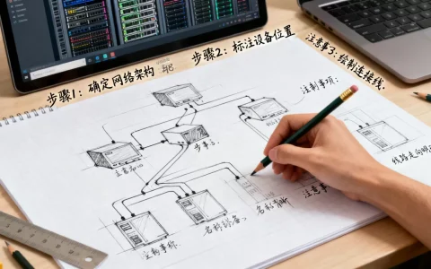 服务器拓扑图怎么画？,有哪些步骤和注意事项