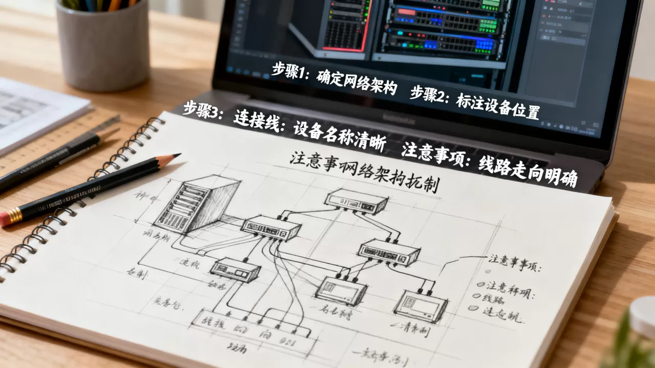 服务器拓扑图怎么画?,有哪些步骤和注意事项 服务器拓扑图怎么画?,有哪些步骤和注意事项