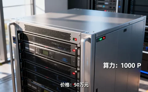 一台超大服务器能提供多少P算力？，多少钱？