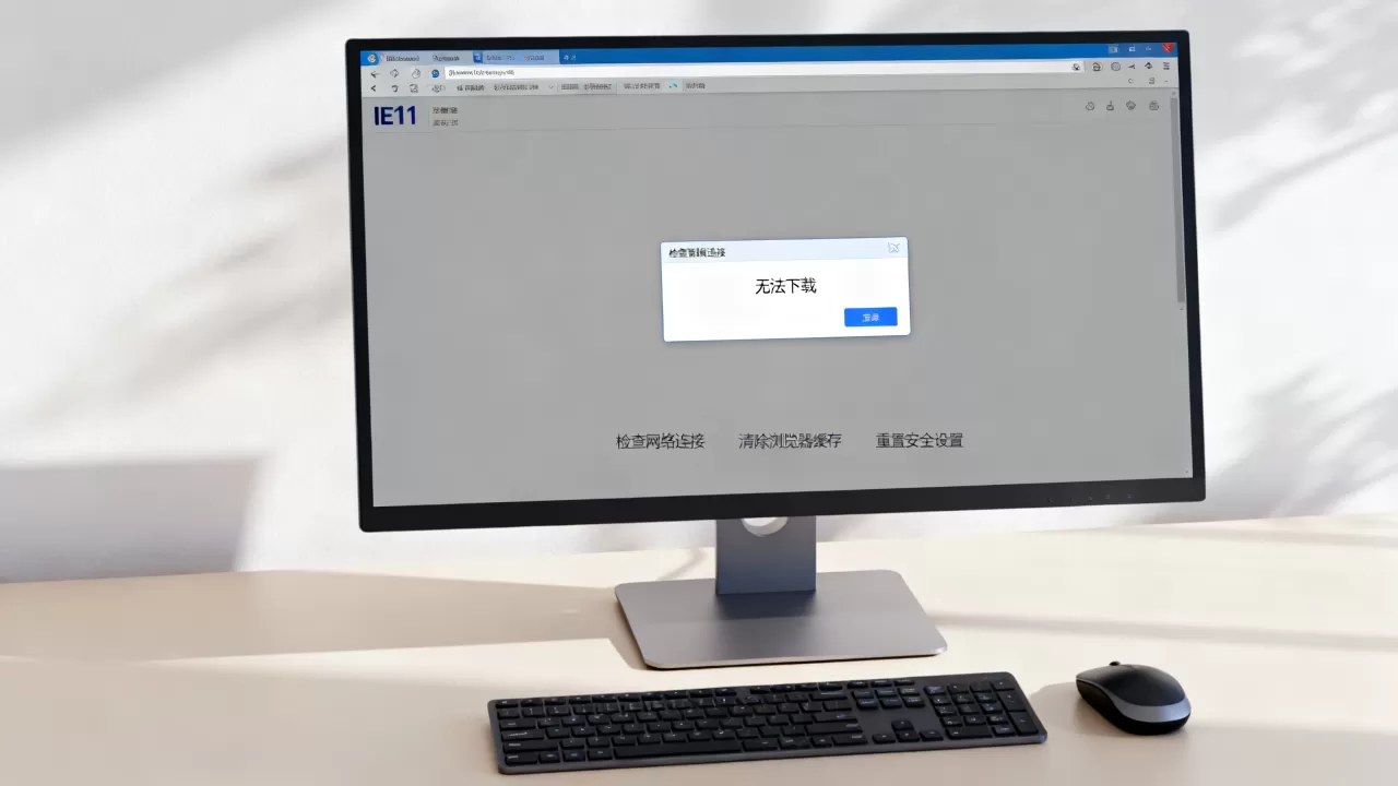 为什么IE11浏览器下载对象时提示无法下载,怎么解决? 为什么IE11浏览器下载对象时提示无法下载,怎么解决?