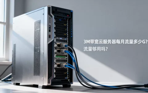3M带宽云服务器每月流量多少G？，流量够用吗？