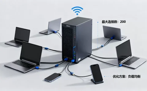 服务器最多能连几个客户端，连接数不够怎么办？
