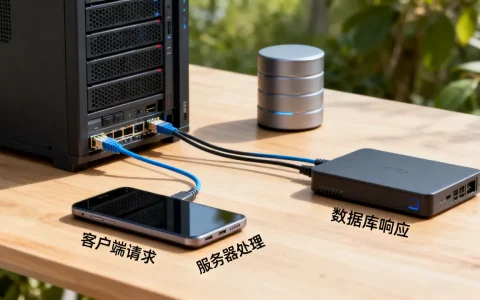 服务器如何接收客户端请求数据库，怎么做？