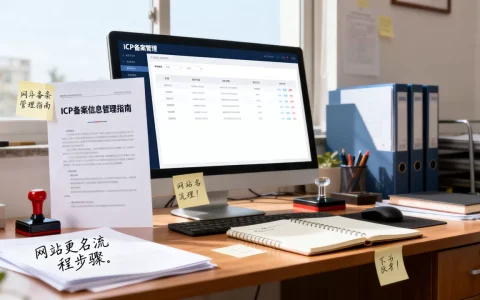 如何管理ICP备案信息？，ICP备案网站更名流程是什么？