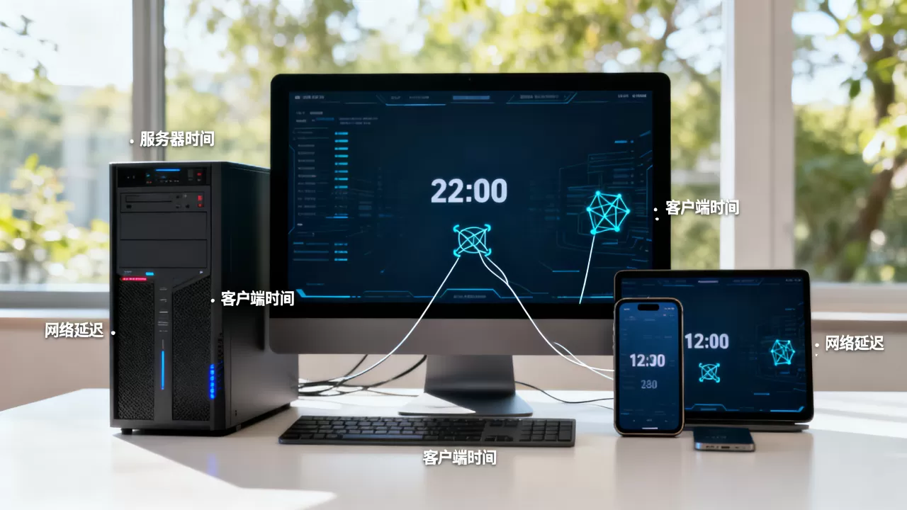 服务器和客户端计时为什么不同步,怎么解决 服务器和客户端计时为什么不同步,怎么解决