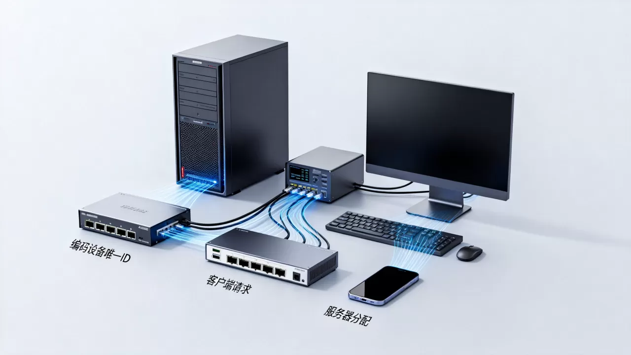 服务器如何将编码设备唯一分配给客户端?,如何实现? 服务器如何将编码设备唯一分配给客户端?,如何实现?