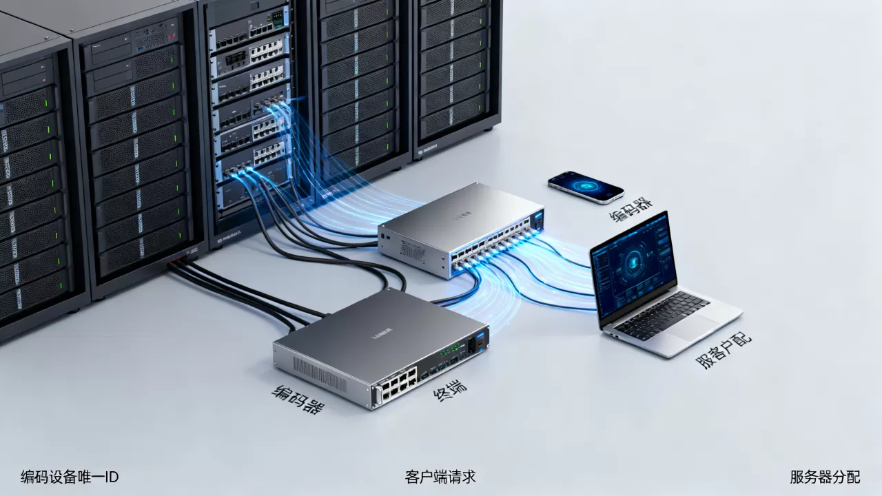 服务器如何将编码设备唯一分配给客户端?,如何实现? 服务器如何将编码设备唯一分配给客户端?,如何实现?