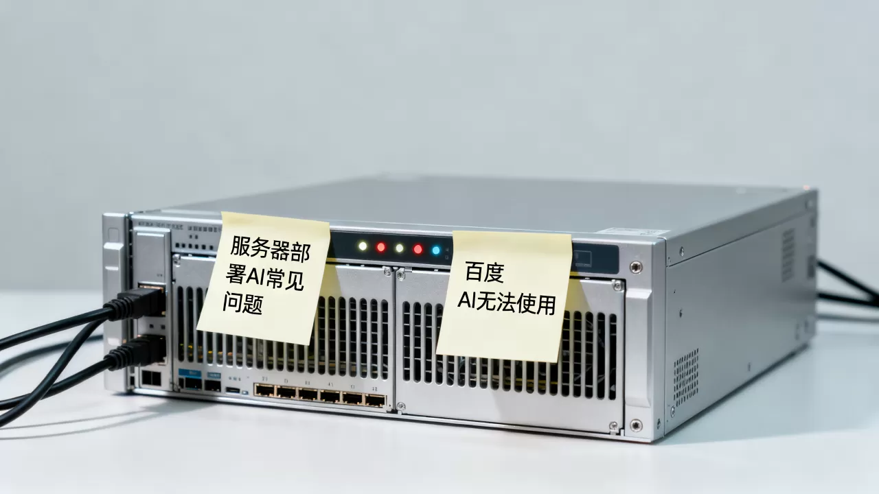 百度AI在服务器上无法使用怎么办,服务器部署AI常见问题? 百度AI在服务器上无法使用怎么办,服务器部署AI常见问题?