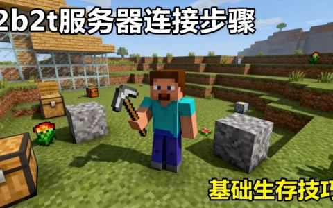网易版我的世界怎么玩2b2t服务器？，有什么技巧