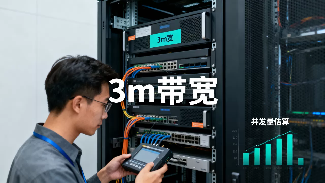 3m带宽的服务器究竟能容纳多少人?,网站并发量怎么估算? 3m带宽的服务器究竟能容纳多少人?,网站并发量怎么估算?