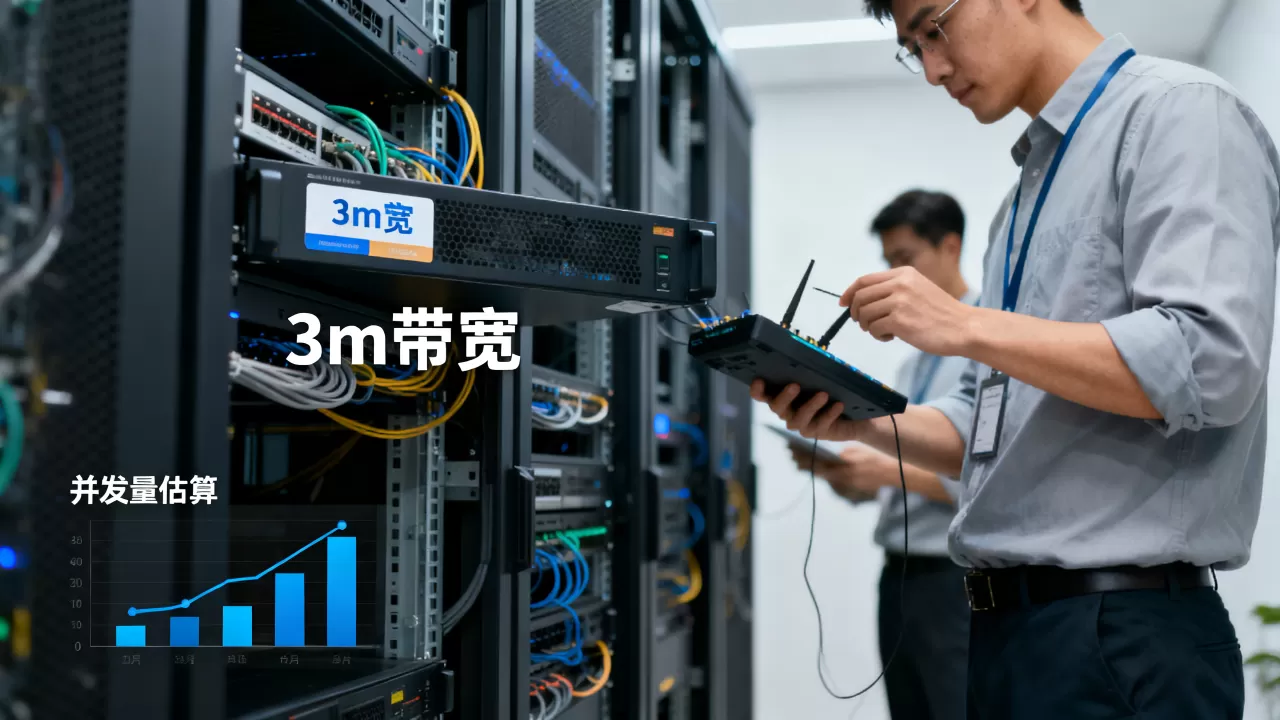 3m带宽的服务器究竟能容纳多少人?,网站并发量怎么估算? 3m带宽的服务器究竟能容纳多少人?,网站并发量怎么估算?