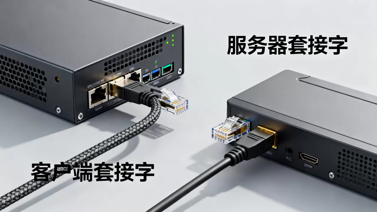 如何区分服务器和客户端的套接字,有什么区别? 如何区分服务器和客户端的套接字,有什么区别?