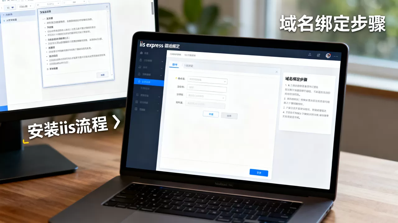 iis express域名怎么绑定?,安装iis怎么操作 iis express域名怎么绑定?,安装iis怎么操作