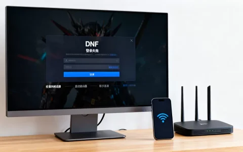 dnf登录一直连接服务器失败怎么回事，怎么解决？