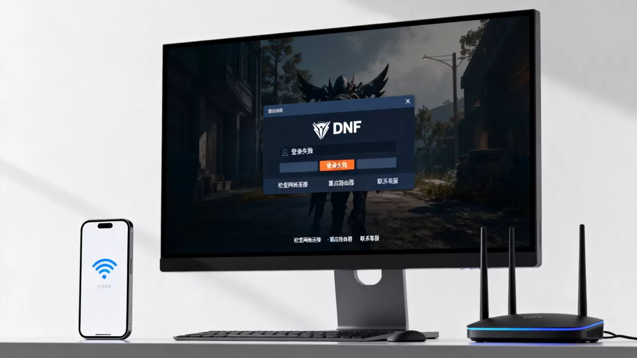 dnf登录一直连接服务器失败怎么回事,怎么解决? dnf登录一直连接服务器失败怎么回事,怎么解决?
