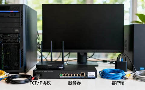 服务器和客户端的TCP/IP是什么，怎么设置？