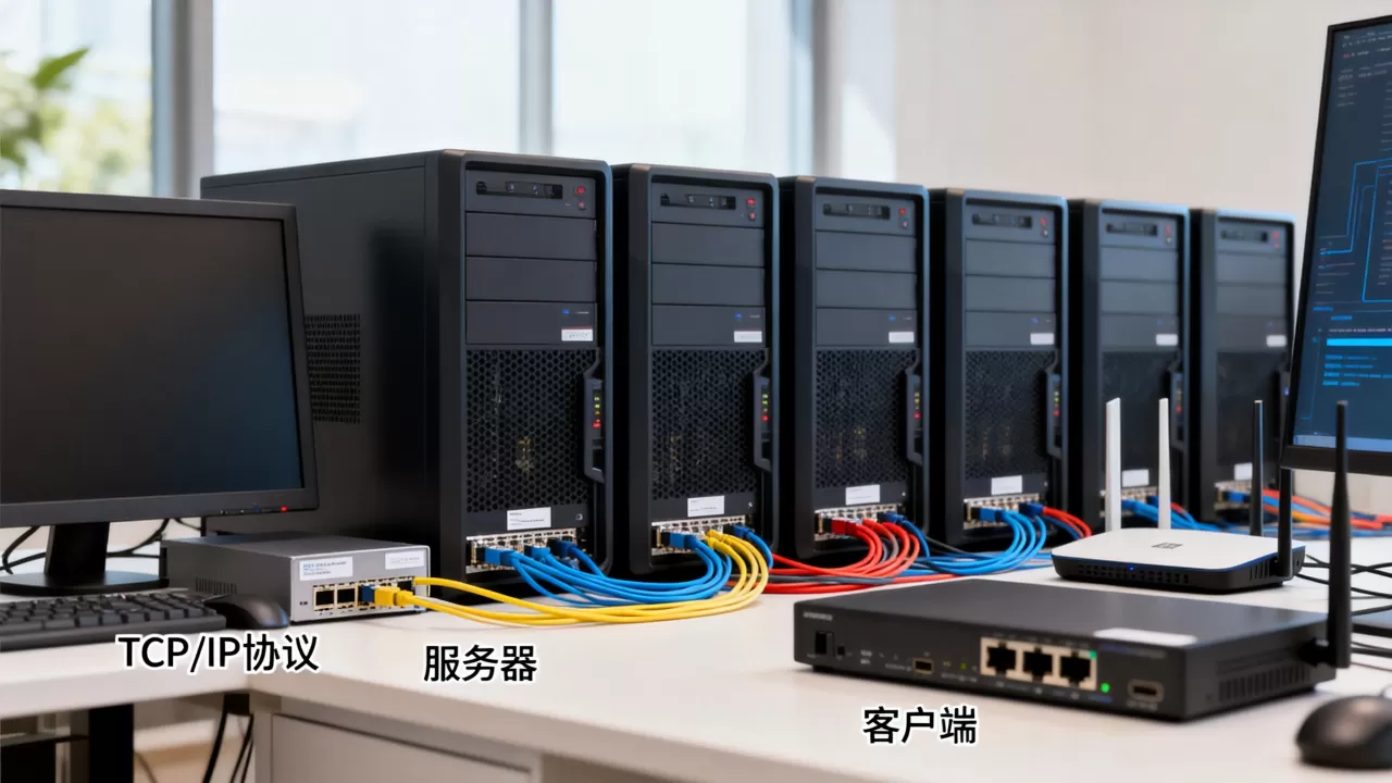 服务器和客户端的TCP/IP是什么,怎么设置? 服务器和客户端的TCP/IP是什么,怎么设置?