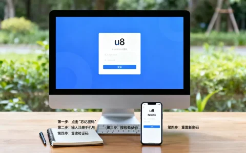 u8连接服务器密码忘了怎么办，怎么找回密码