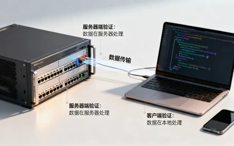 服务器端验证和客户端验证有何不同，哪个更安全？